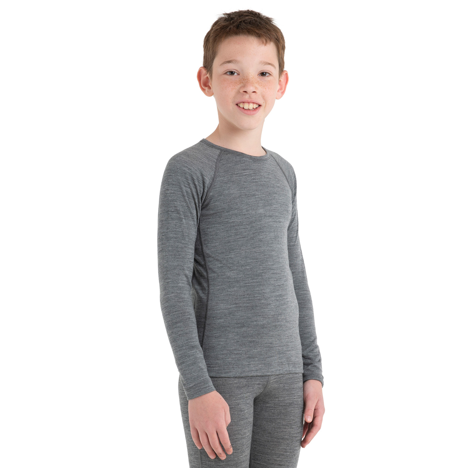 Icebreaker Kids 200 Oasis LS Crewe